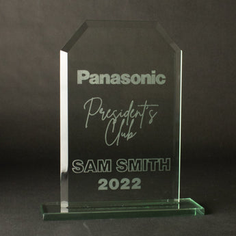 Modern Silhouette Glass Award