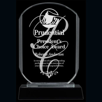 Classic Orb Glass Award - Large