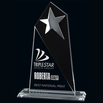 Stellar Point Glass Award - Large